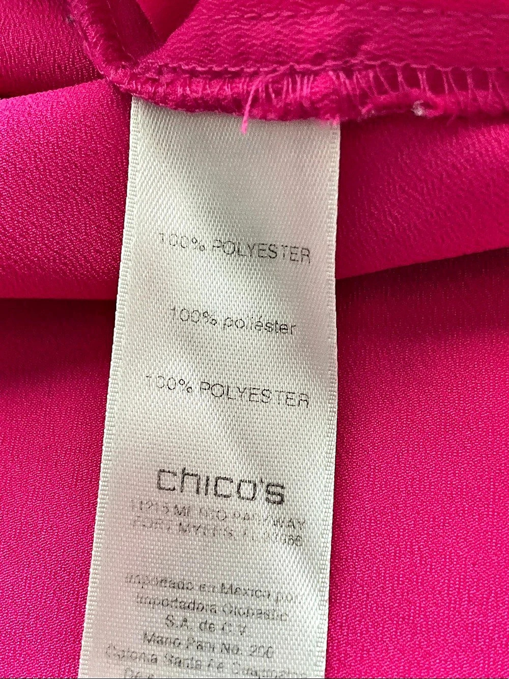 Chico's Ruffle Sleeve Blouse - Picture 5 of 5